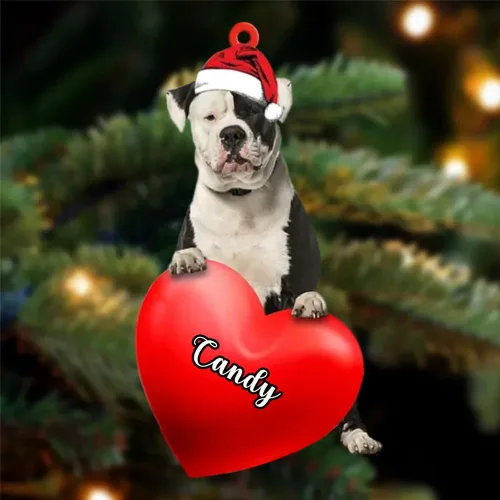 Miniatura 17 de Adornos de Navidad personalizados para perros, nombre personalizado, adorno de Malamute de Alaska, adornos acrílicos, regalos de Navidad, amantes