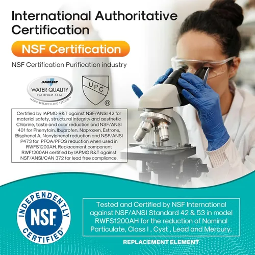 Miniatura 3 de ICEPURE PRO ADQ36006101 Certificado NSF/ANSI 401 Reemplazo para LG LT700P Kenmore Elite 46-9690 ADQ36006102 HDX FML-3 LT700PC LFX28968ST LFXS29626S