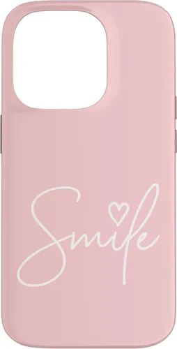 Miniatura 17 de Linda funda de sonrisa rosa claro para iPhone 17