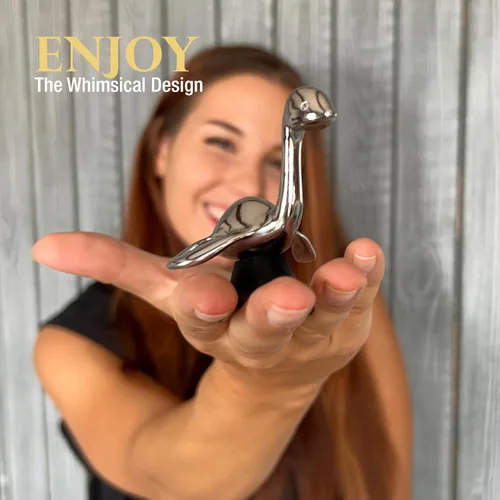 Miniatura 7 de Loch Ness Whisky Chilling Stone - Cubo de hielo reutilizable de acero inoxidable Accesorio de barra novedoso para los amantes del Día del Padre