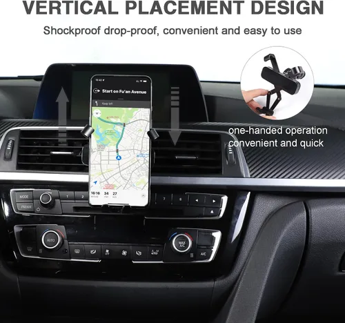 Miniatura 3 de Soporte de teléfono celular para automóvil BMW 1 2 3 4 Series GT F20 F21 F22 F23 F30 F31 F32 F33 F34 F35 F36 M2 F87 M3 M4 F80 F82 F83