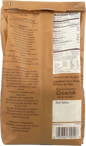 Miniatura 2 de Dal Raccolto Pasta - Cavatelli Molisani, bolsa de 1 lb