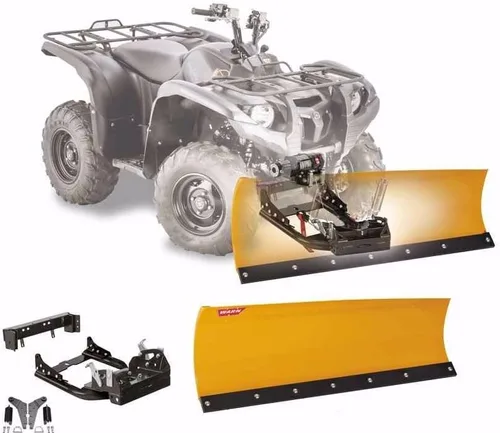 Miniatura 3 de WARN 93515 Powersports ATV Kit delantero de montaje para quitanieves, color negro