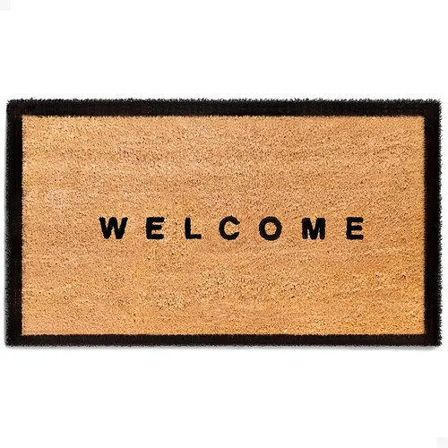 Miniatura 12 de THEODORE MAGNUS Felpudo para Puerta - Felpudo de Bienvenida para Puerta Principal con Parte Posterior Antideslizante - Felpudo de Fibra de Coco
