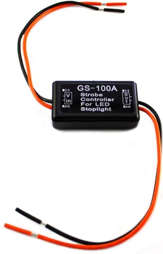 Miniatura 3 de x xotic tech 1 x módulo de flash estroboscópico caja controlador módulo intermitente para maletero de coche 3ª luz de freno alto montaje lámpara