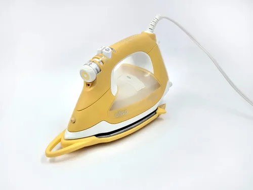 Miniatura 7 de Oliso TG1600 Pro Plus SmartIron de 1800 vatios con elevación automática y protector de suela de hierro de silicona Oliso Solemate (amarillo) + bolsa
