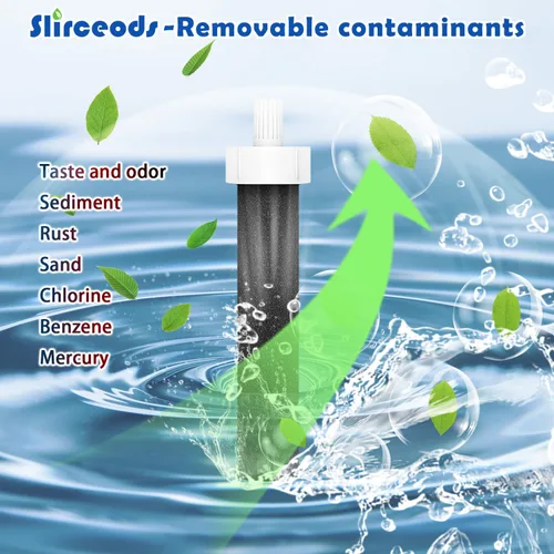 Miniatura 4 de Filtro de botella de agua para botella de filtro de agua de plástico Brita en 26 onzas o 36 onzas y botella de agua de acero inoxidable en 20 onzas