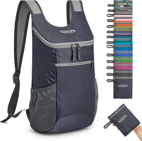 Miniatura 19 de G4Free Mochila de Senderismo Ligera y Empacable para Hombres y Mujeres Mochilas de Día de Senderismo Pequeñas Mochila Plegable para el Hombro Bolsa