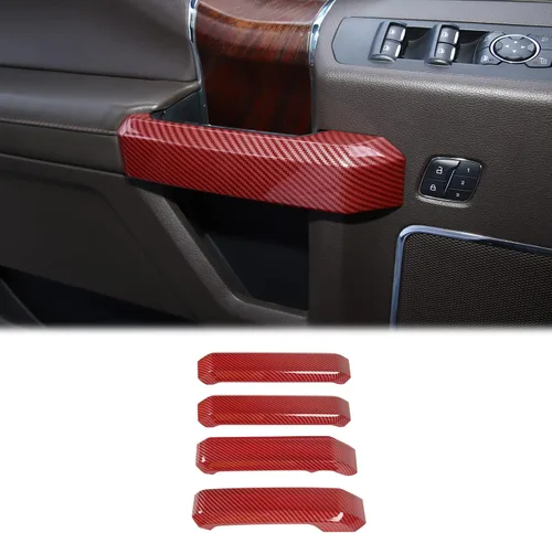 Miniatura 15 de Voodonala para F-150 2015-2020 Cubiertas de manija interior para puerta de Ford F150 2015-2020 Compatible con Ford F150 F250 F350