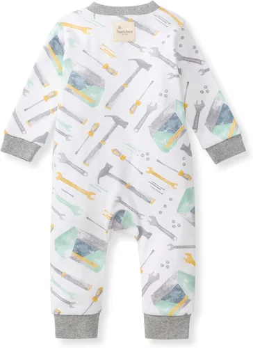 Miniatura 43 de Burt's Bees Baby - Pijama de una pieza para bebé, mameluco para dormir y jugar, algodón 100% orgánico, cremallera frontal