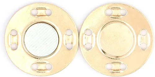 Miniatura 22 de Juego de 6 botones magnéticos, suministros de costura, hebilla magnética de metal, 3 pares de botones invisibles a presión para ropa, abrigo, Verde