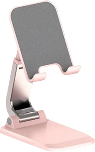 Miniatura 11 de VALINK Soporte de teléfono celular para escritorio ajustable en ángulo de altura Soporte de teléfono de metal de aluminio resistente, soporte Negro