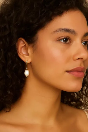 Miniatura 56 de Gempires - Aretes de aro hechos a mano con cristales crudos, hipoalergénicos, chapados en oro, ligeros, elegantes, regalos de joyería para mujeres