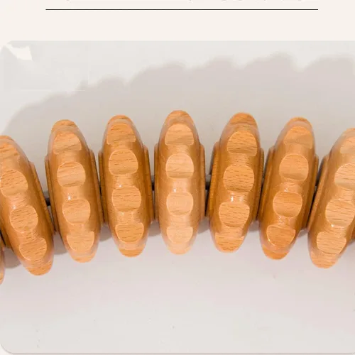 Miniatura 2 de Herramientas de masaje de terapia de madera, herramienta de mano para aliviar los músculos, drenaje linfático para esculpir el cuerpo, masajeador
