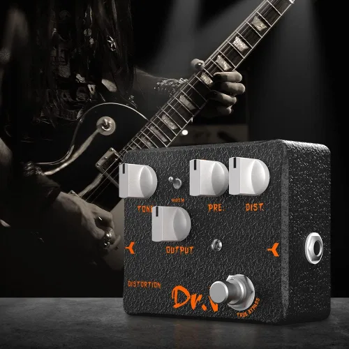 Miniatura 5 de Pedal de Bajo JOYO de Overdrive con Simulador de Amplificador de Tubo Mic'd Pedal Integrado de Salida DI y XLR para Grabación de Efectos Edición