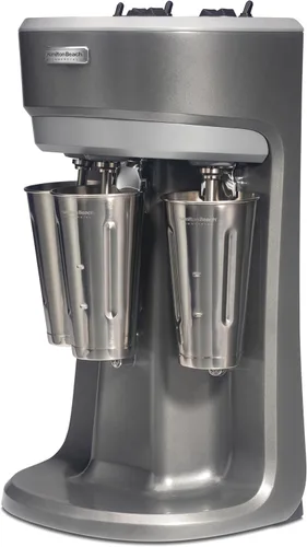 Miniatura 10 de Hamilton Beach Commercial Mezclador comercial de bebidas de triple husillo HMD400R, motores universales de 3 velocidades, operación manos libres