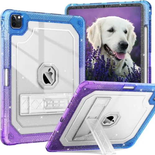 Miniatura 8 de ZoneFoker Funda para iPad Pro 12.9 Pulgadas 6ª/5ª/4ª/3ª Generación 2022/2021/2020/2018, Funda Protectora Esbelta y Resistente para iPad Pro 12.9