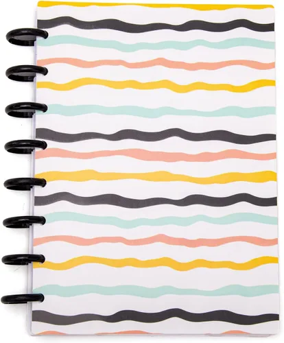 Miniatura 128 de Talia - Cuadernos de notas con tapas, planificador, personalizables, (Azul de Verano, Junior (5.5 pulgadas x 8.5 pulgadas)) Azul verano