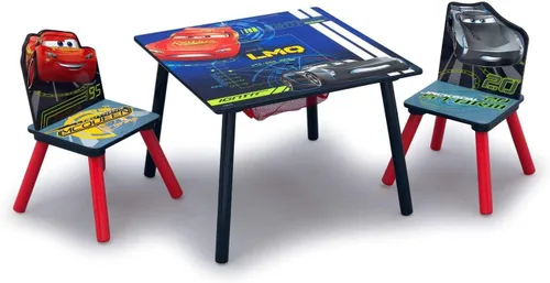 Miniatura 9 de Delta Children - Juego de mesa para niños Marvel Spider Man con almacenamiento (incluye 2 sillas) certificado Greenguard Gold, talla única, azul/rojo