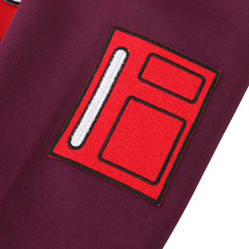 Miniatura 7 de FirstCos Wonder Egg Priority Kawai Rika - Sudadera con capucha para cosplay, diseño de girasoles rojos