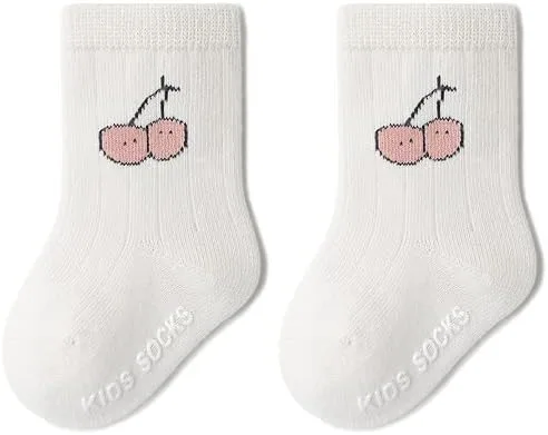 Miniatura 9 de QandSweet - Calcetines de algodón peinado para bebés recién nacidos y niños pequeños