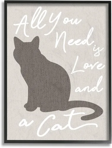 Miniatura 12 de Stupell Industries All You Need is Love and a Dog - Placa de pared artística, fabricada con orgullo en Estados Unidos