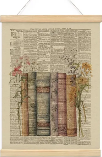 Miniatura 19 de Wheatwin Decoración de habitación de niñas, colgador de póster de madera para bebé, coqueta de lazo rosa, decoración de pared femenina de moda, 12 x