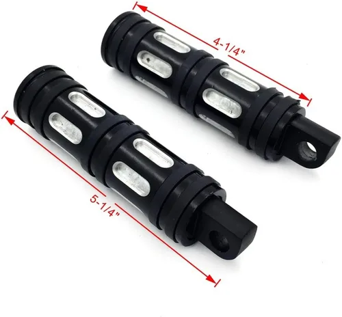 Miniatura 6 de XKH - Juego de clavijas negras con kit de montaje ajustable en ángulo de 5 pulgadas de largo, compatible con protector de motor de 1.25 pulgadas