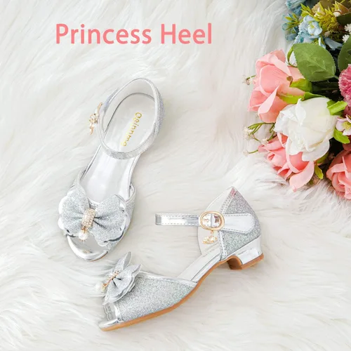 Miniatura 4 de Osinnme - Sandalias de boda para niña pequeña y grande