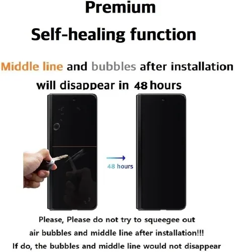 Miniatura 3 de [5+2] 5 protectores de pantalla de película de TPU antirreflejos (mate) + 2 protectores de lente compatibles con iPhone 15 Plus 5G 2023, protector