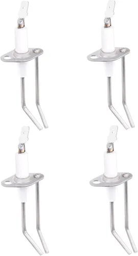 Jingzan Paquete de 4 conjuntos de electrodos de 2 puntas, piezas de calentador de agua RV compatibles con Suburban 232258 Sw6de Sw10de SW Modelos