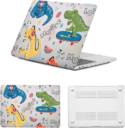Miniatura 31 de Funda protectora para MacBook Air de 11 pulgadas 2015 2014 2013 2012 2011 2010 A1465 A1370, diseño de patrón de plástico, funda para laptop