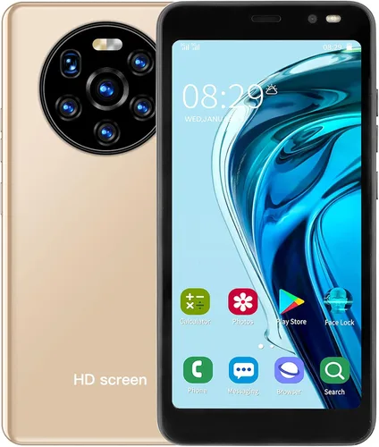 Miniatura 10 de VBESTLIFE Teléfono inteligente Android desbloqueado, 4GB+512MB, con pantalla de 5.45 pulgadas, cámara trasera de 2MP, 3G Dual Card Dual Standby