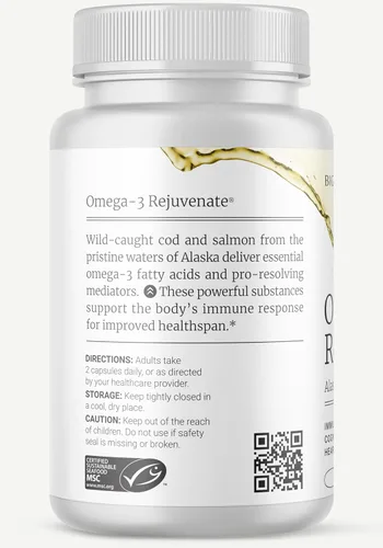 Miniatura 8 de BIG BOLD HEALTH Suplemento de aceite de pescado de Alaska silvestre rejuvenecedor Omega-3 con PRMs & ácidos grasos EPA, DHA y DPA Vitaminas A y D