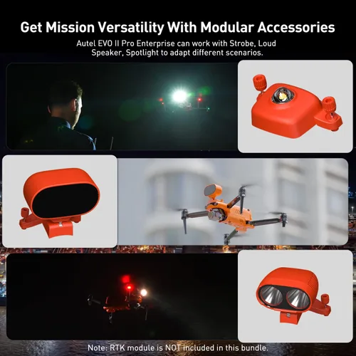Miniatura 7 de Autel Robotics EVO II PRO Enterprise V3, 6K 1" CMOS, 20MP y 6K/30fps, brazos de fibra de carbono, vuelo de 42 minutos, transmisión de video de 15