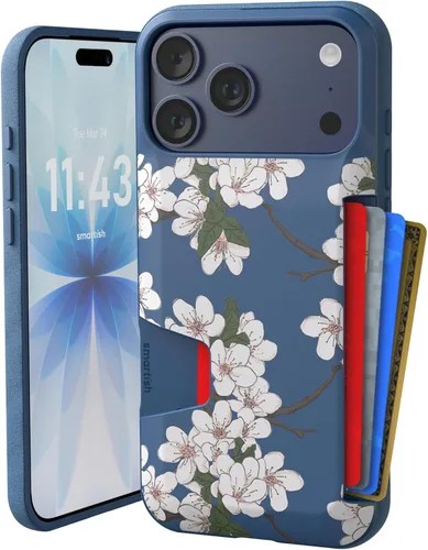Miniatura 33 de Smartish - Funda tipo cartera para iPhone 11, diseño de cartera volumen 1 [delgada + protectora] con tarjetero - probada para caídas con ranura