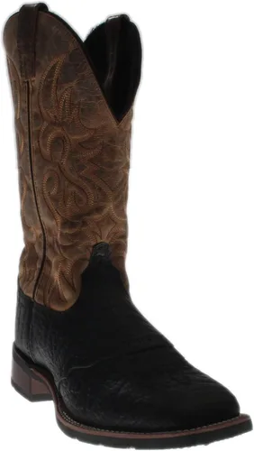 Miniatura 2 de Laredo Topeka - Botas de vestir con punta cuadrada para hombre color negro NegroBronceado
