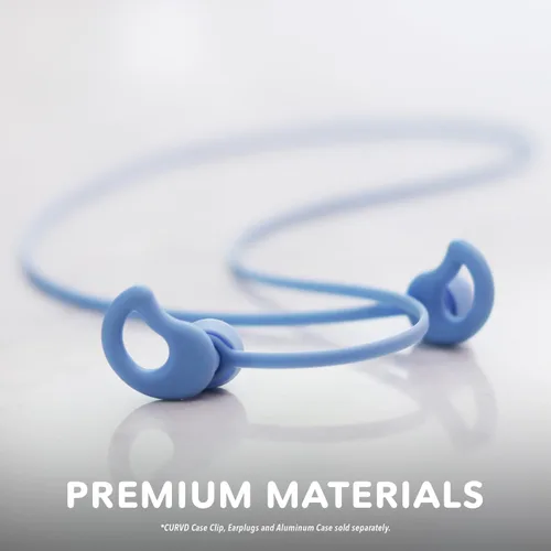 Miniatura 6 de CURVD Cordón para tapones para los oídos, suave y duradero, flexible de silicona de alta calidad, funciona con la mayoría de tapones para los oídos