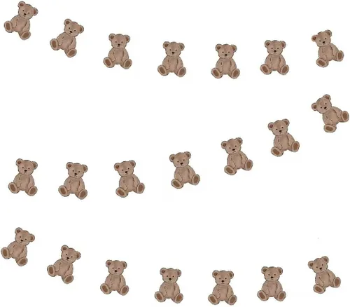 Bonito cartel de oso de bebé, decoración de pared, accesorios para fotos, decoración de fiesta de baby shower, decoración de pared para dormitorio,