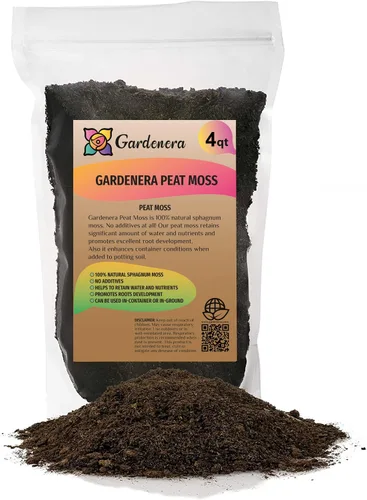 Miniatura 31 de Musgo de Turba de Esfagno Natural Premium - Enmienda de Suelo de Jardinería y Medio de Suelo para Plantas Carnívoras de Gardenera