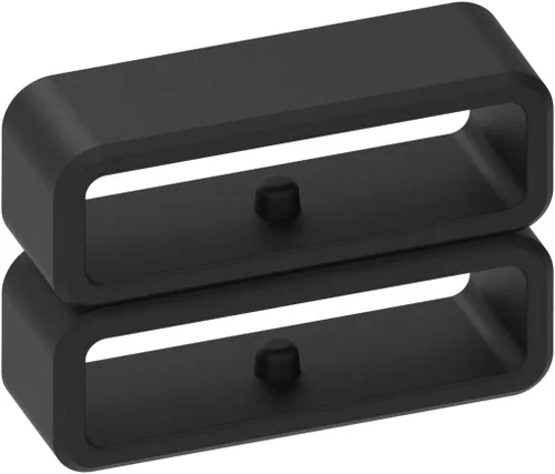 Miniatura 6 de Anillos de cierre de repuesto de 0.786 pulgadas compatibles con Garmin Fenix 5 6 7 8 1.850 in, conector de silicona de seguridad para reloj