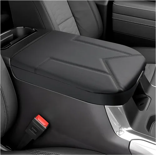 Miniatura 16 de FIILINES Funda de consola central para Toyota 4Runner 2010-2024, funda para reposabrazos, cojín de 4 accesorios, funda para reposabrazos