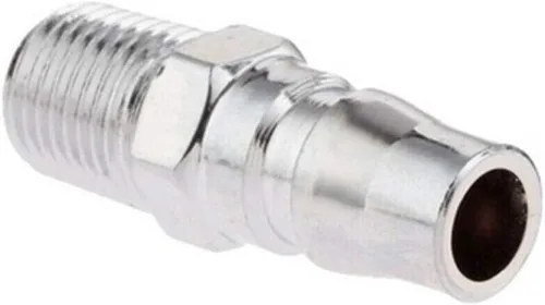 Miniatura 4 de Acoplador de aire BE-TOOL PM20-1/4" BSP Conectores de línea aérea macho de liberación rápida para herramientas de compresor (paquete de 2)