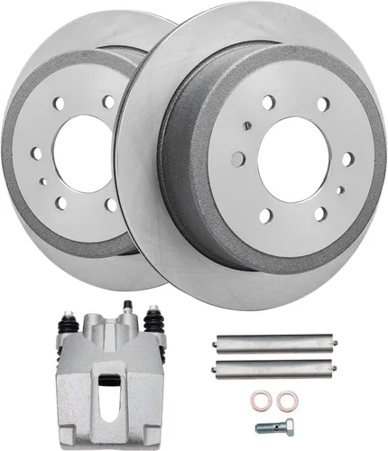 Miniatura 31 de Detroit Axle - Rotores de freno delanteros para Lexus GS350 GS430 GS450h GS460 IS200t IS250 IS300 IS350 Reemplazo de rotores de freno perforados