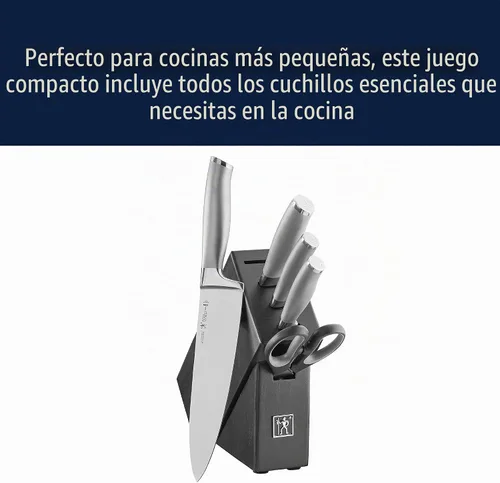 Miniatura 3 de Henckels Modernist - Juego de bloques de cuchillos de estudio de 6 piezas