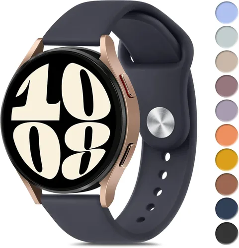 Miniatura 24 de Meliya - Correas compatibles con Samsung Galaxy Watch 6 de 40 mm y 44 mm / Correa para Galaxy Watch 6 Classic de 43 mm y 47 mm, correa deportiva