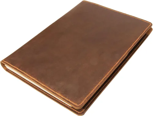 Miniatura 2 de Folio de cuero personalizado del negocio, para los cojines legales de la escritura del cojín de los tops/cartera del trabajo del tamaño del cuero