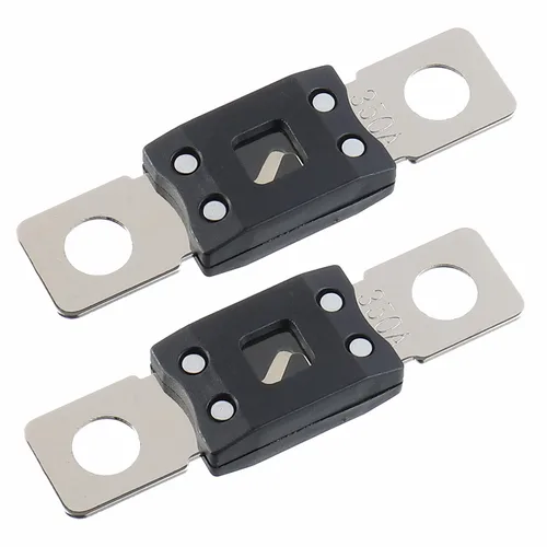 350A MEGA Fusible de alta corriente – Fusible atornillado de 350 amperios para automóviles, camiones, vehículos de construcción, autobuses,