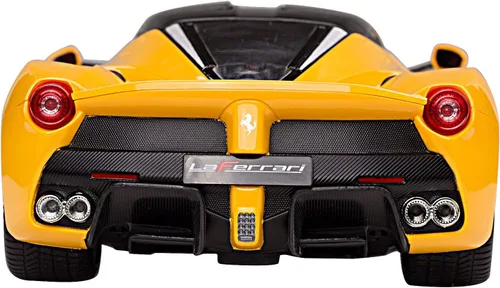 Miniatura 6 de Ferrari escala 1/14 FMTStore, la Ferrari, laferrari, auto modelo con control remoto por radio, R/C RTR, con puertas que se abren (amarillo)
