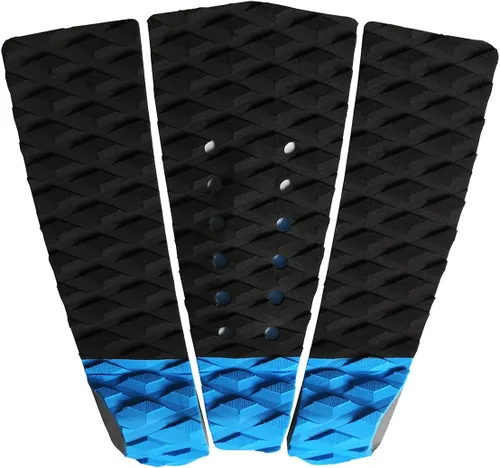 Miniatura 16 de Abahub 3 almohadillas de tracción de EVA para tabla de surf con patín para patinetas, tablas de surf, funboard, tabla de pescado, Naranja